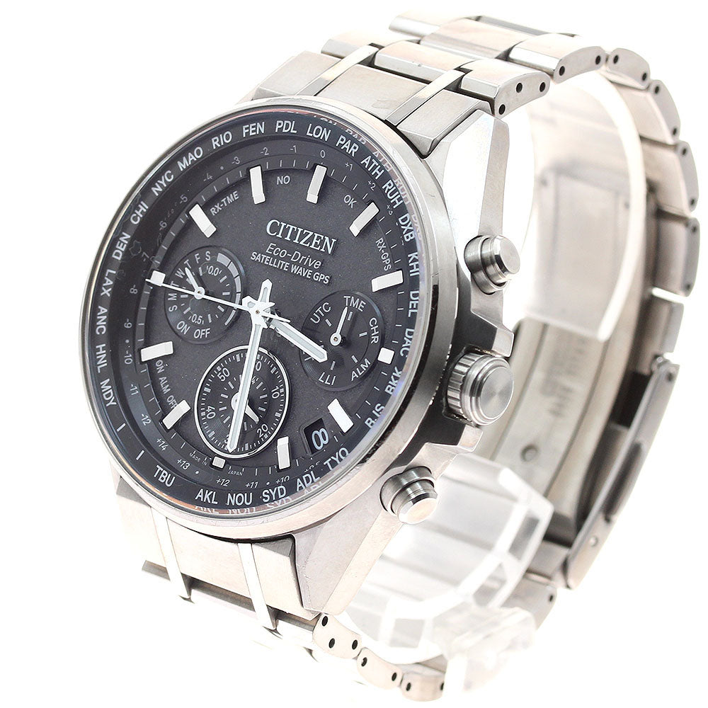 CITIZEN F950-T024530/CC4000-59E Attesa Satellite Wave Day-Date Solar Radio-Controlled Men's Watch (with box and warranty)