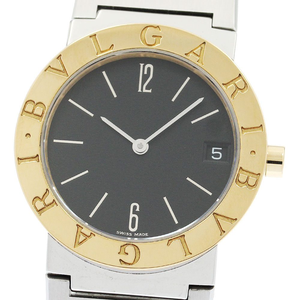 BVLGARI BB30SGD Bulgari YG bezel quartz boy's watch good condition