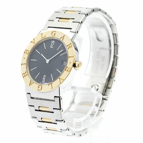 BVLGARI BB30SGD Bulgari YG bezel quartz boy's watch good condition