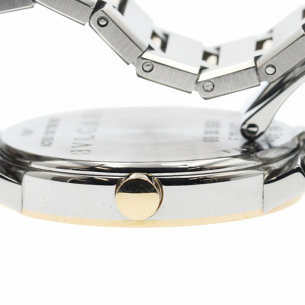 BVLGARI BB30SGD Bulgari YG bezel quartz boy's watch good condition