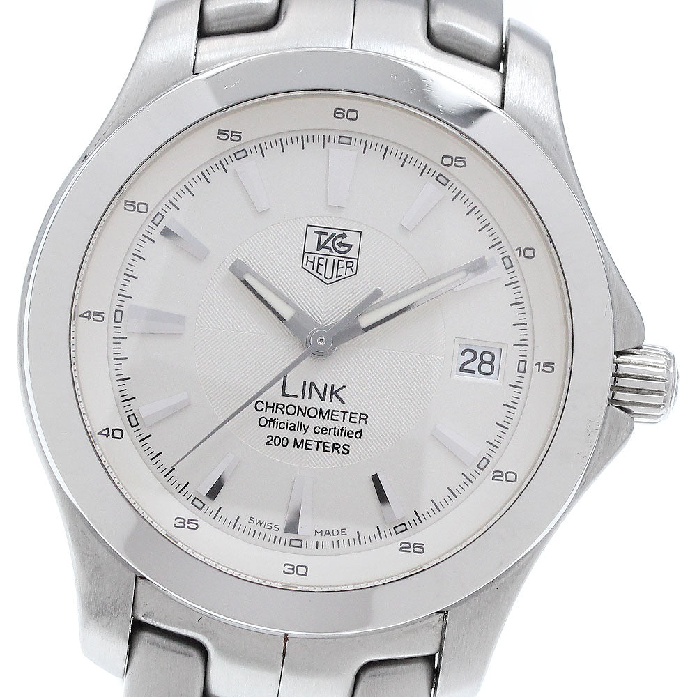 TAG Heuer WJF5111 Link Date Automatic Men's Watch Excellent Condition with Warranty.
