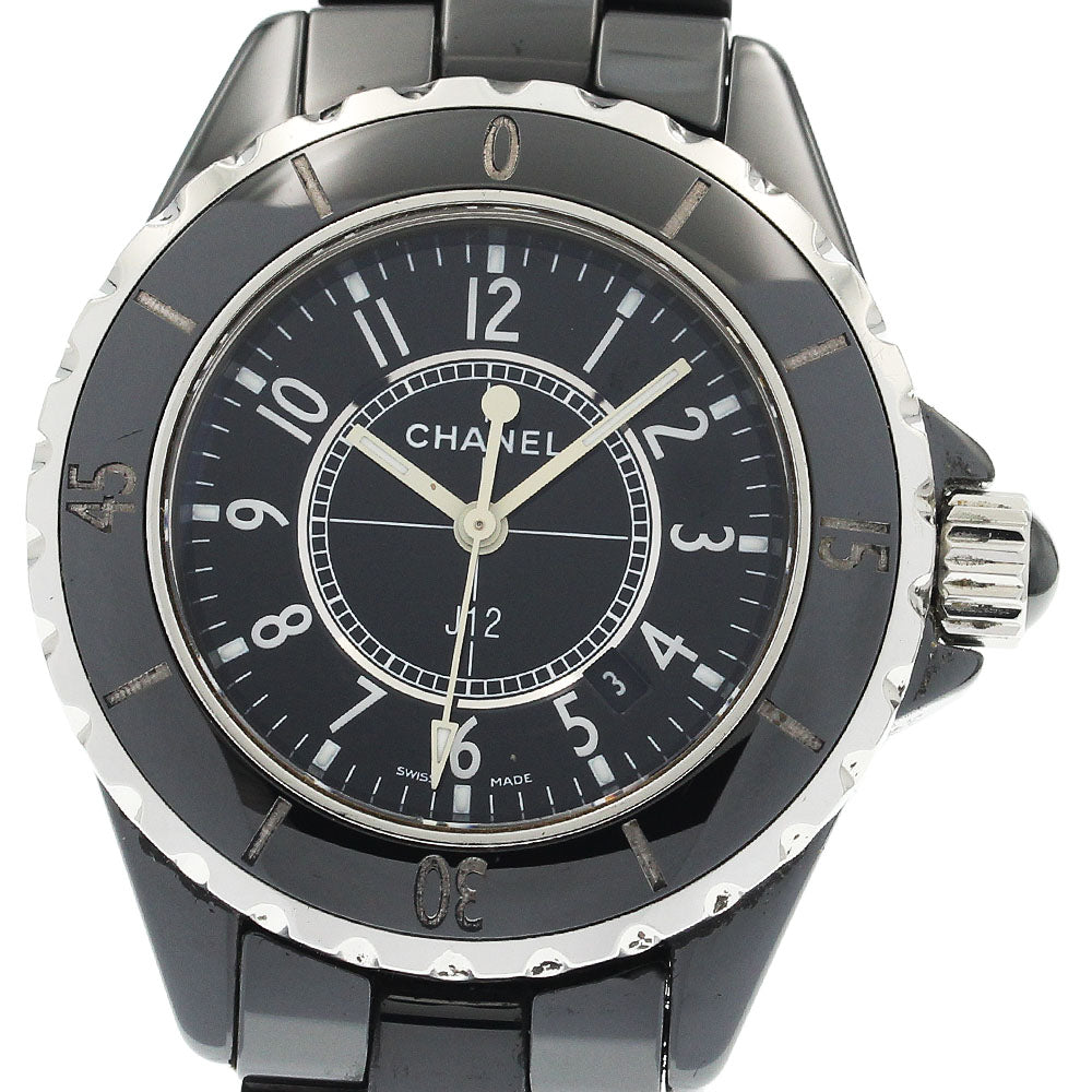 CHANEL H0682 J12 Black Ceramic 33mm Quartz Women's Watch