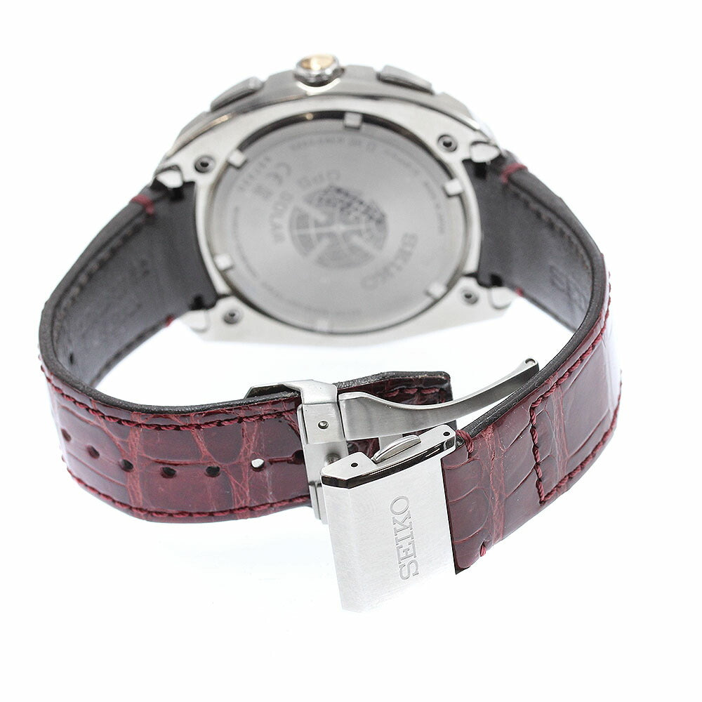 SEIKO SBXC033/5X53-0AL0 Astron 5X Series GPS Solar Radio-Controlled Men's Watch Excellent Condition with Original Box