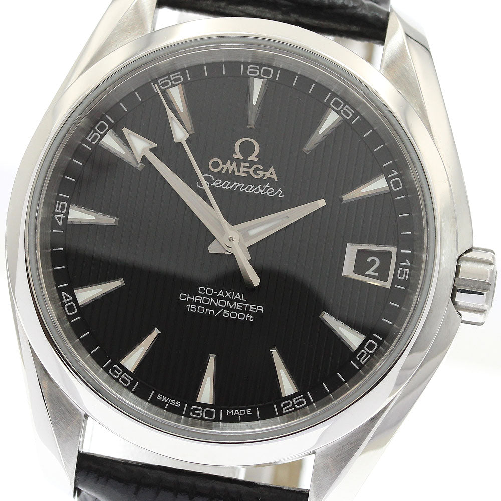 OMEGA 231.13.39.21.01.001 Seamaster Aqua Terra Date Automatic Men's Watch Excellent Condition with Warranty.