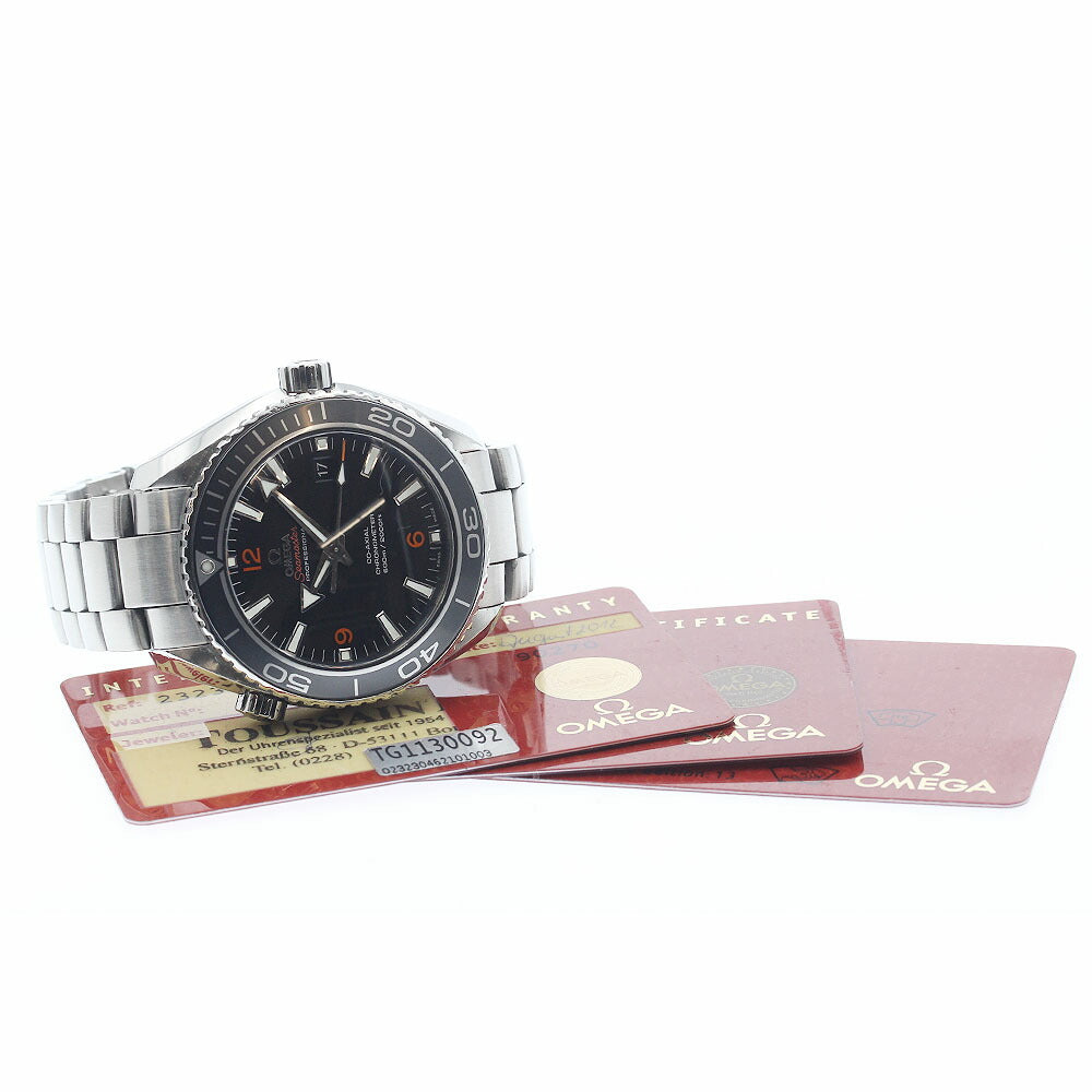 OMEGA 232.30.46.21.01.003 Seamaster Planet Ocean 600M Date Automatic Men's Watch with Warranty