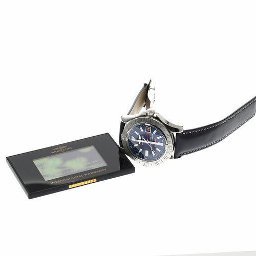 BREITLING A32390 Avenger II GMT Date Automatic Men's Watch Excellent Condition with Warranty.