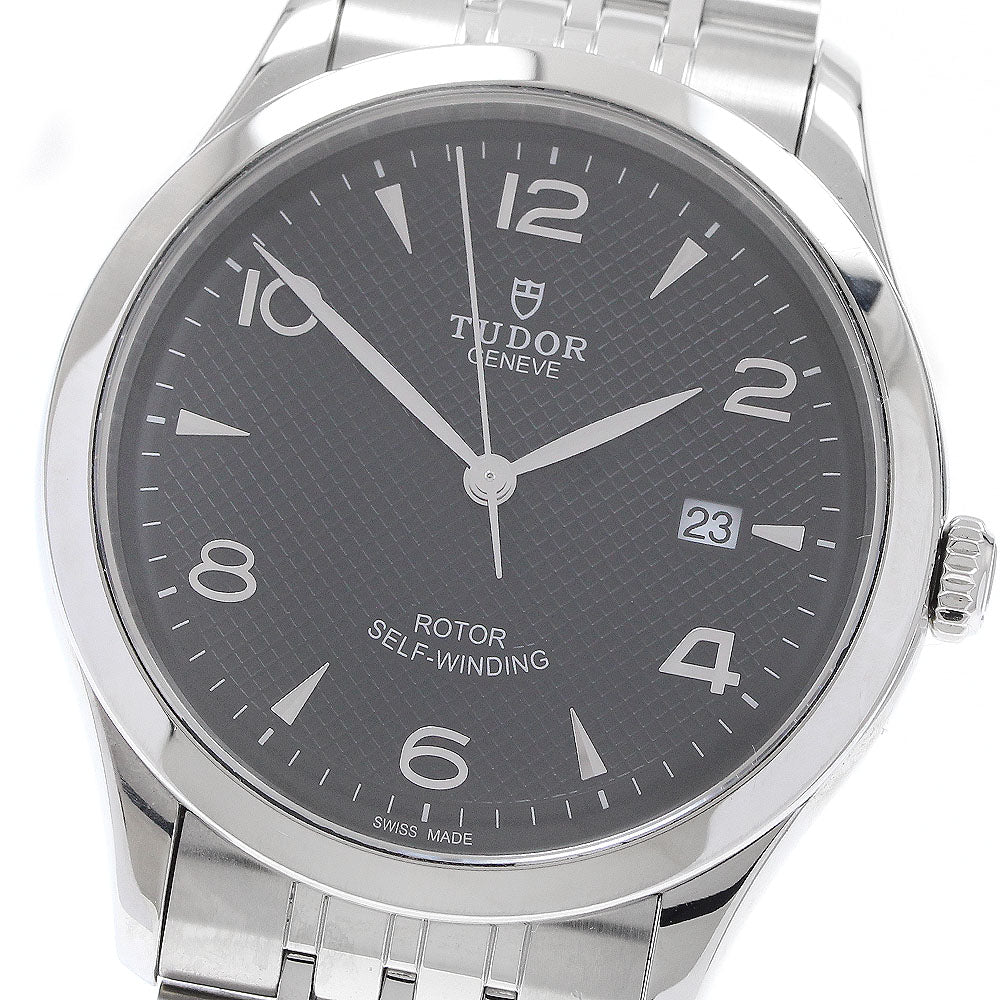 TUDOR 91650 1926 Date Automatic Men's Watch Excellent Condition with Warranty Card