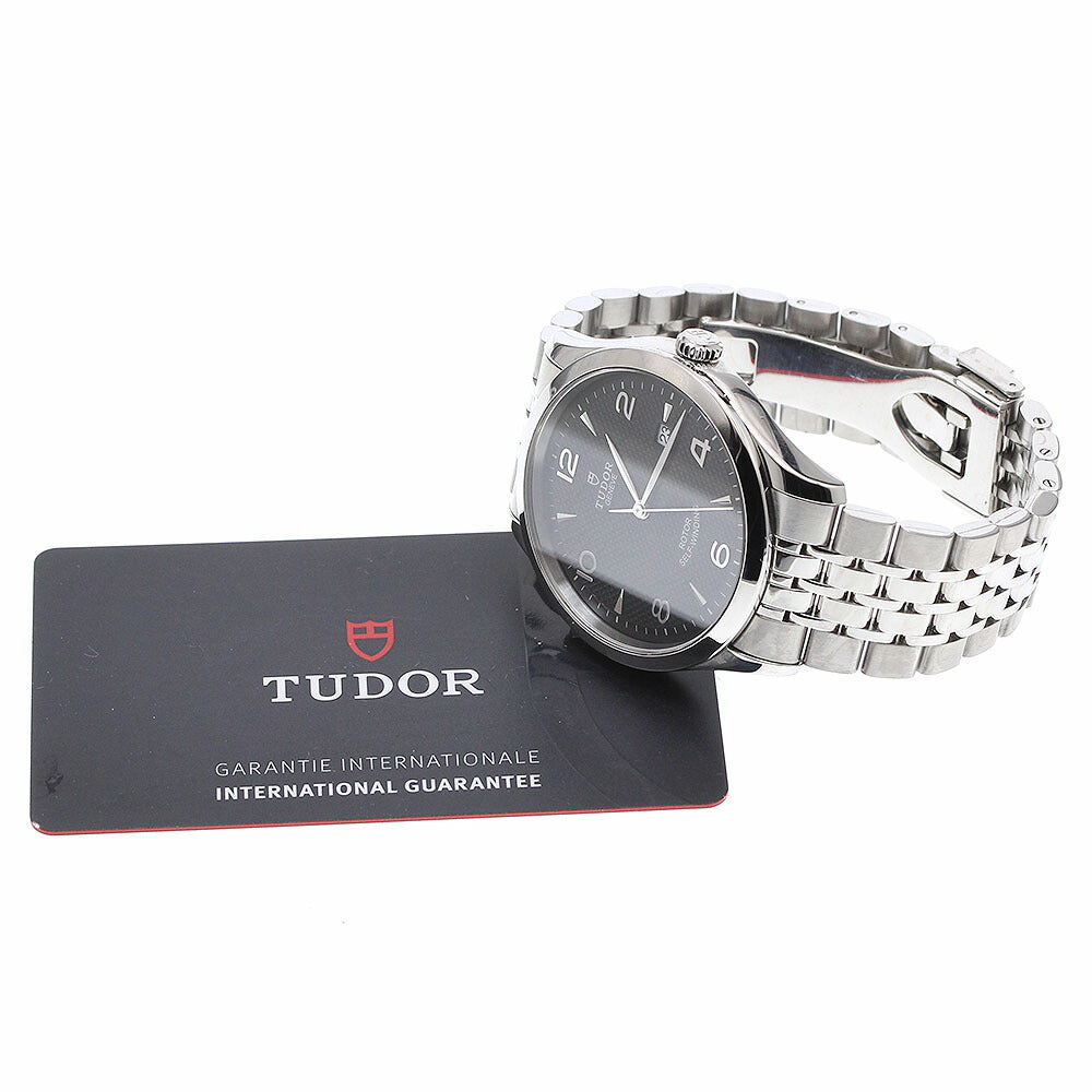 TUDOR 91650 1926 Date Automatic Men's Watch Excellent Condition with Warranty Card