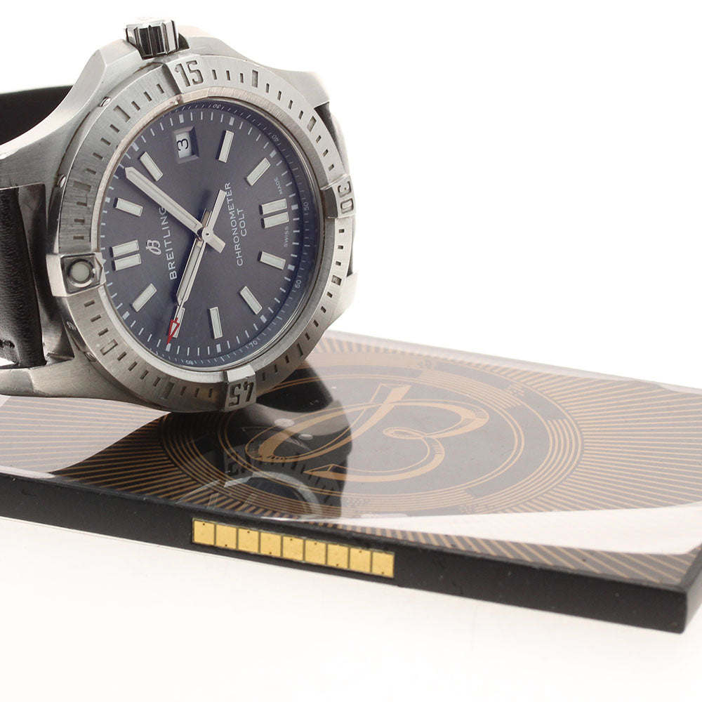 BREITLING A17313 Colt Date Chronometer Automatic Men's Watch with Warranty
