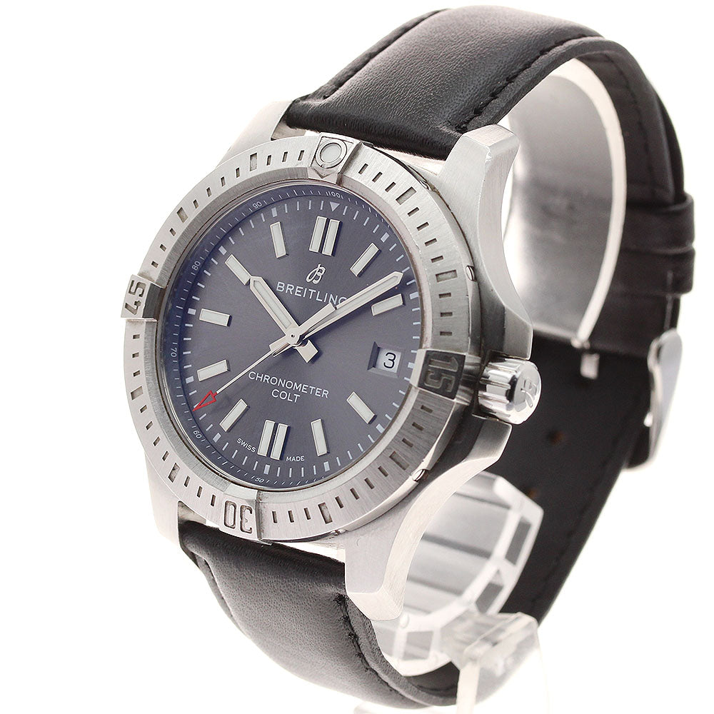 BREITLING A17313 Colt Date Chronometer Automatic Men's Watch with Warranty