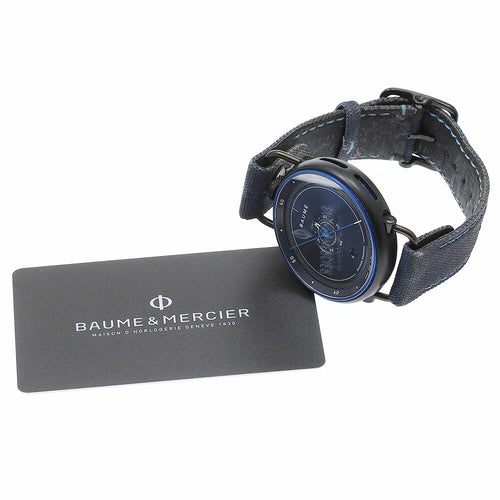 Baume & Mercier M0A10680 Baume Ocean II Date Automatic Men's Watch with Warranty Card