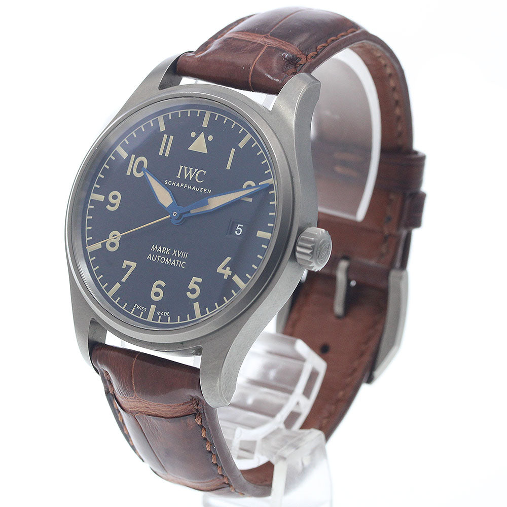 IWC SCHAFFHAUSEN IW327006 Pilot's Watch Mark XV2I Heritage Date Automatic Men's Watch with Warranty Card