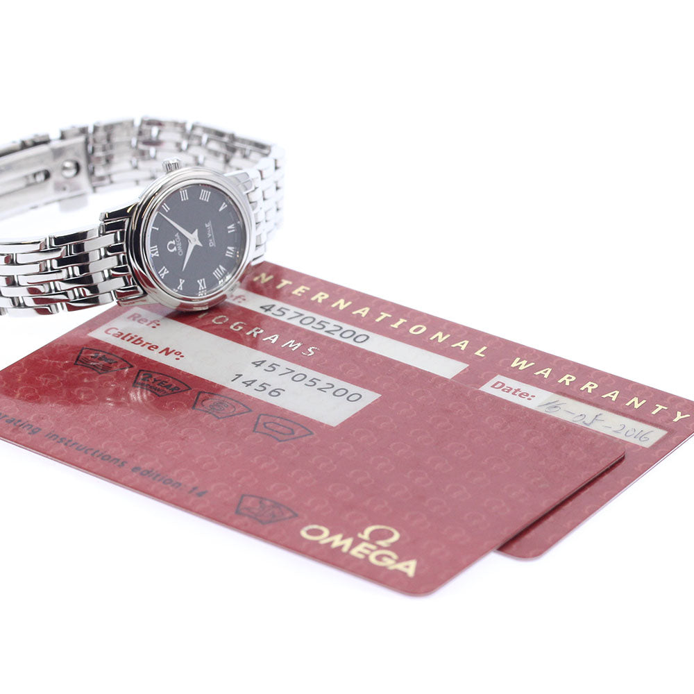 OMEGA 4570.52 De Ville Prestige Quartz Ladies Watch with Warranty
