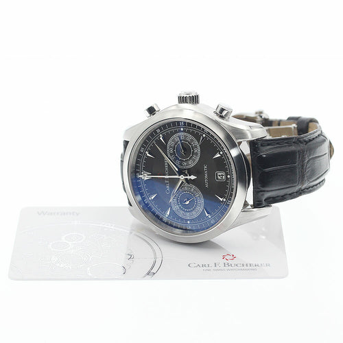 CARL F.BUCHERER 00.10910.08.33.01 Manero Central Chrono Date Automatic Men's Watch with Warranty