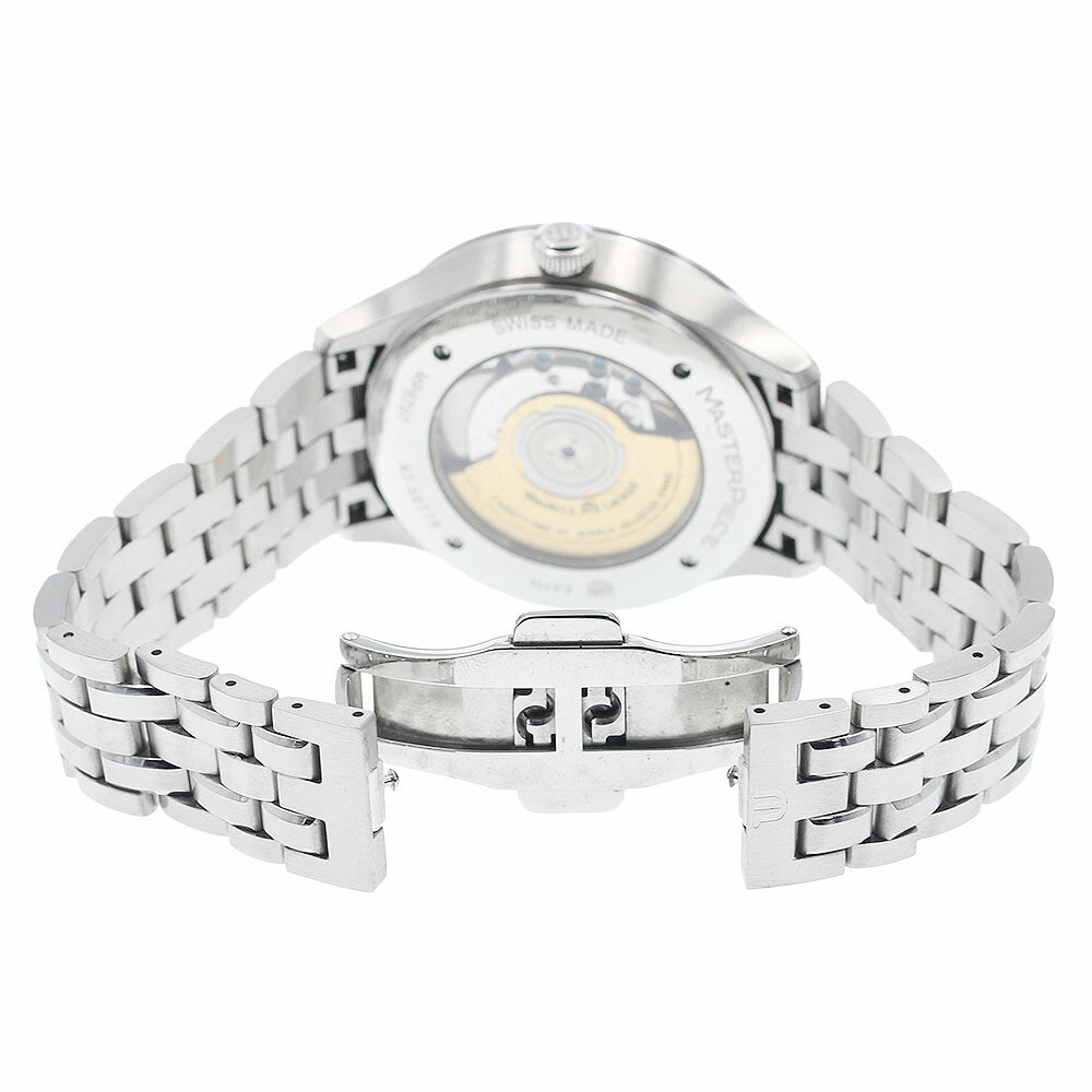 MAURICE LACROIX MP6707-SS002-310 Masterpiece Grand Date GMT Automatic Men's Watch Excellent Condition with Warranty.