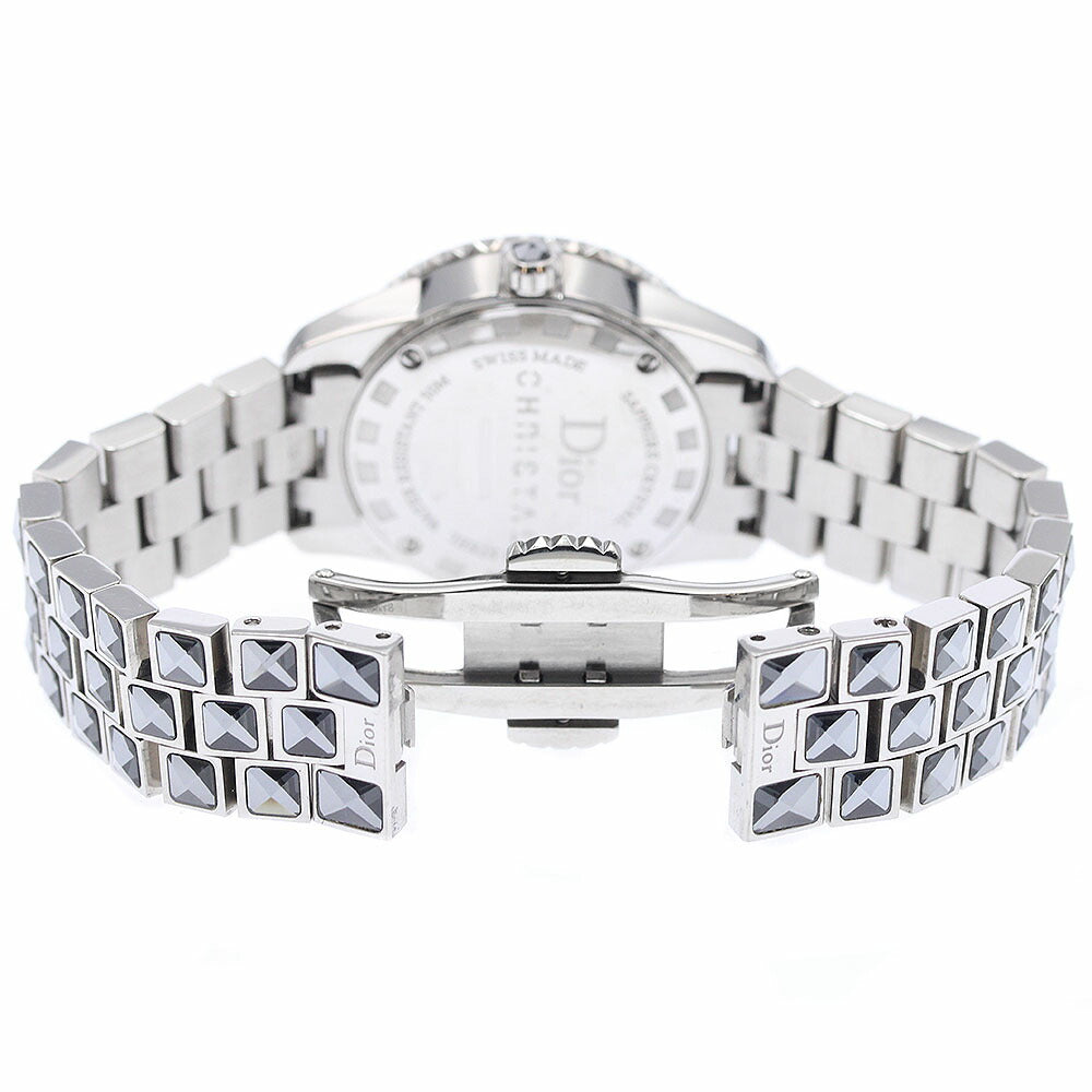 Christian Dior CD112115 Crystal Diamond Bezel Quartz Women's Watch