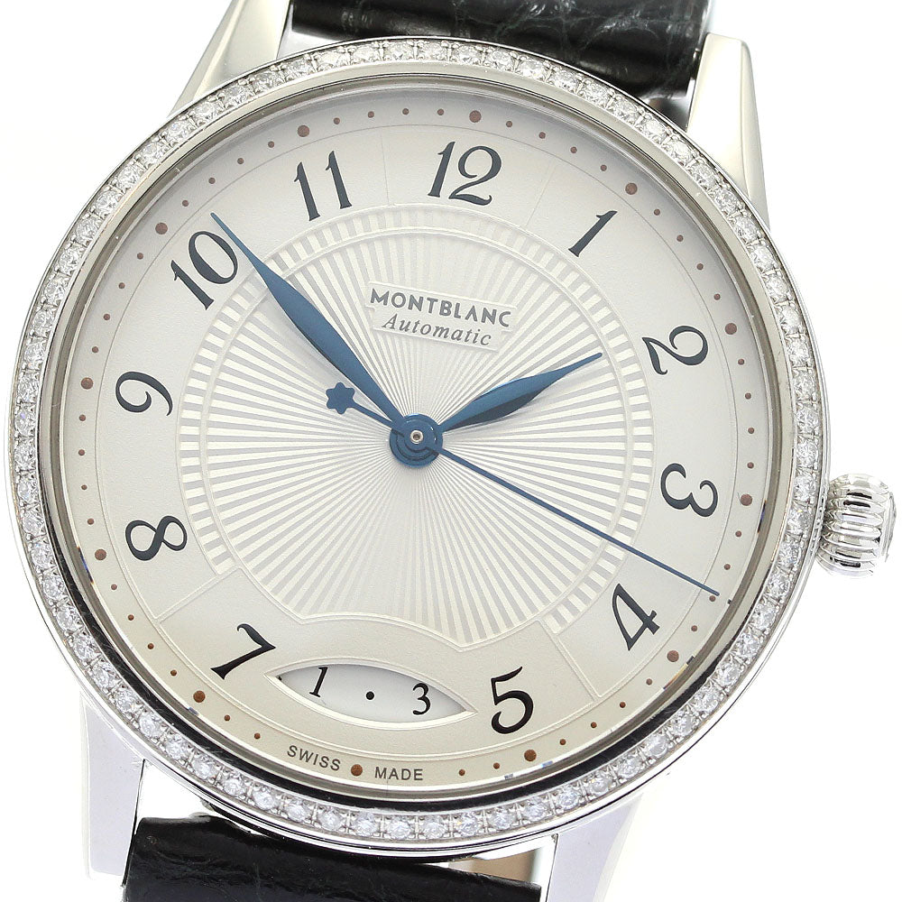 MONTBLANC 114734 Boheme Diamond Bezel Date Automatic Ladies Watch (Good Condition)