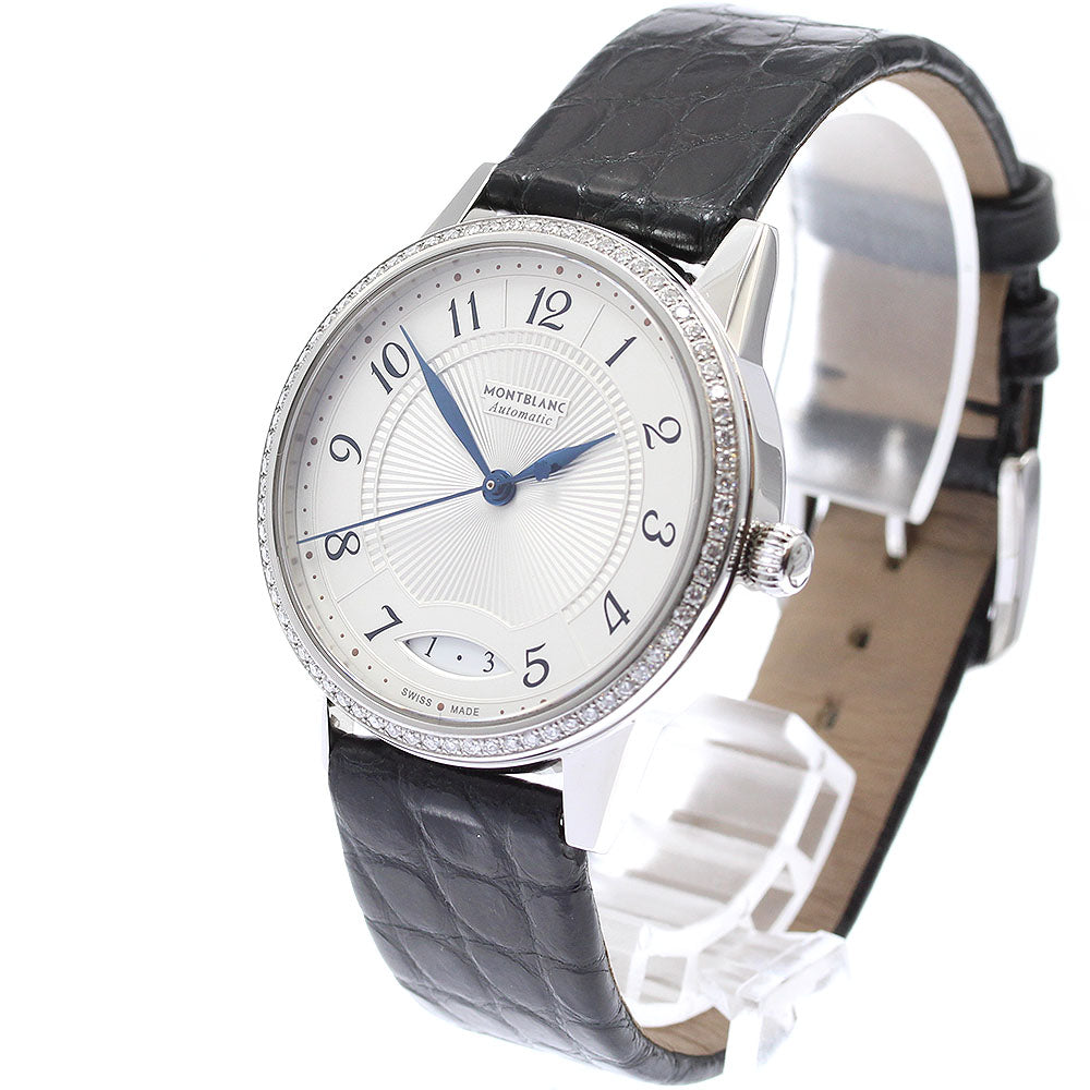 MONTBLANC 114734 Boheme Diamond Bezel Date Automatic Ladies Watch (Good Condition)
