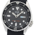 SEIKO 7S26-0020 Diver's Black Boy Import Model Day-Date Automatic Men's Watch