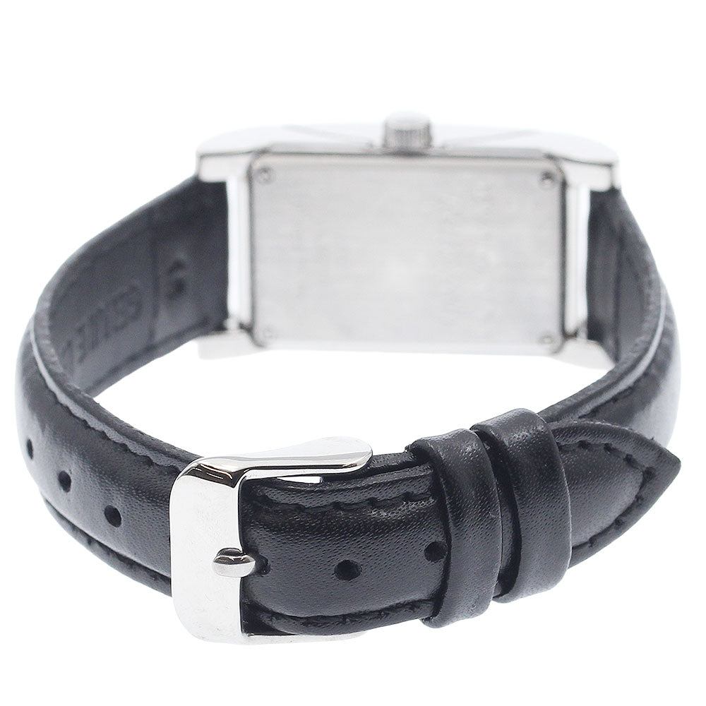 BVLGARI RT39S Rettangolo Black Diamond Quartz Women's Watch