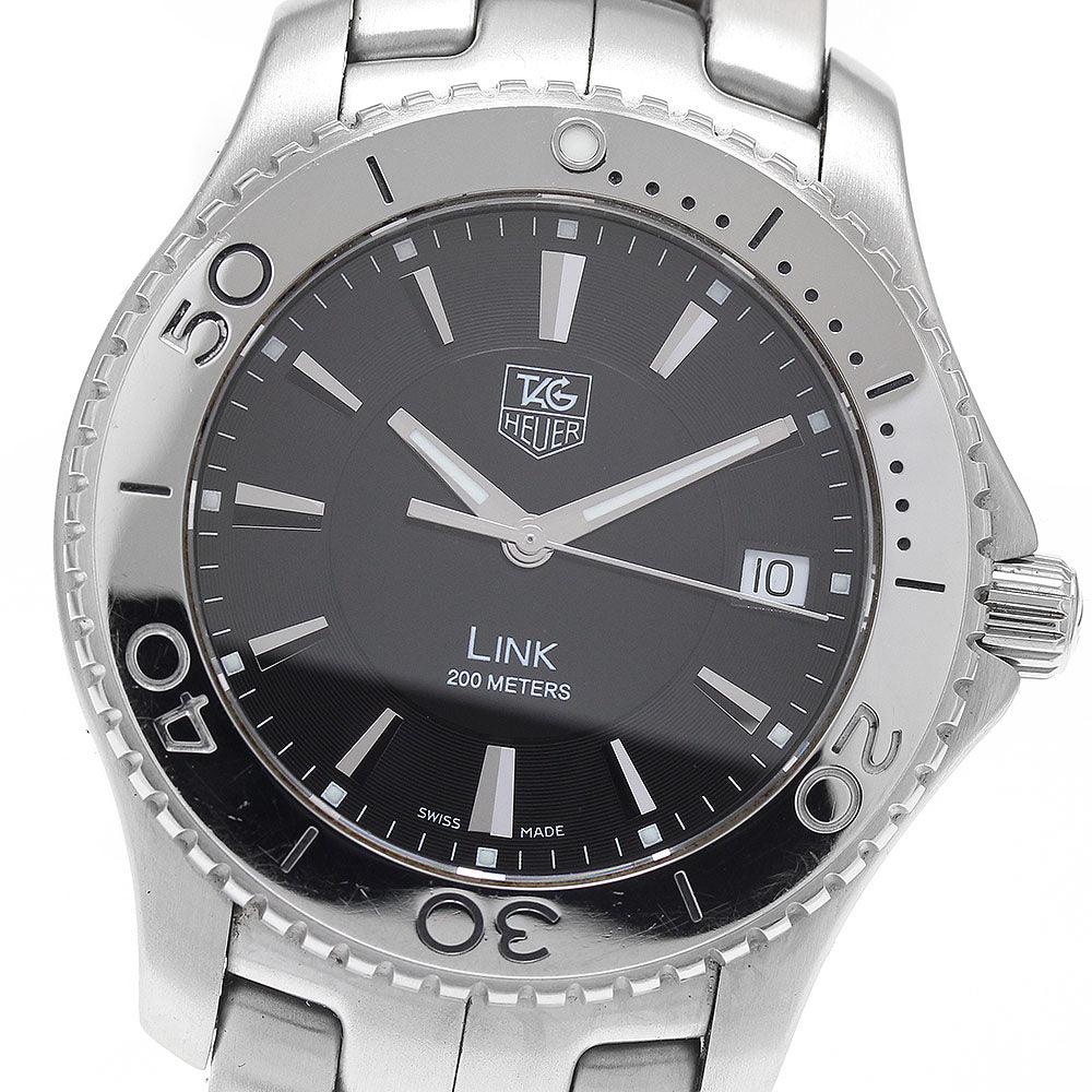 TAG Heuer WJ1110.BA0570 Link Date Quartz Men's Watch with Warranty