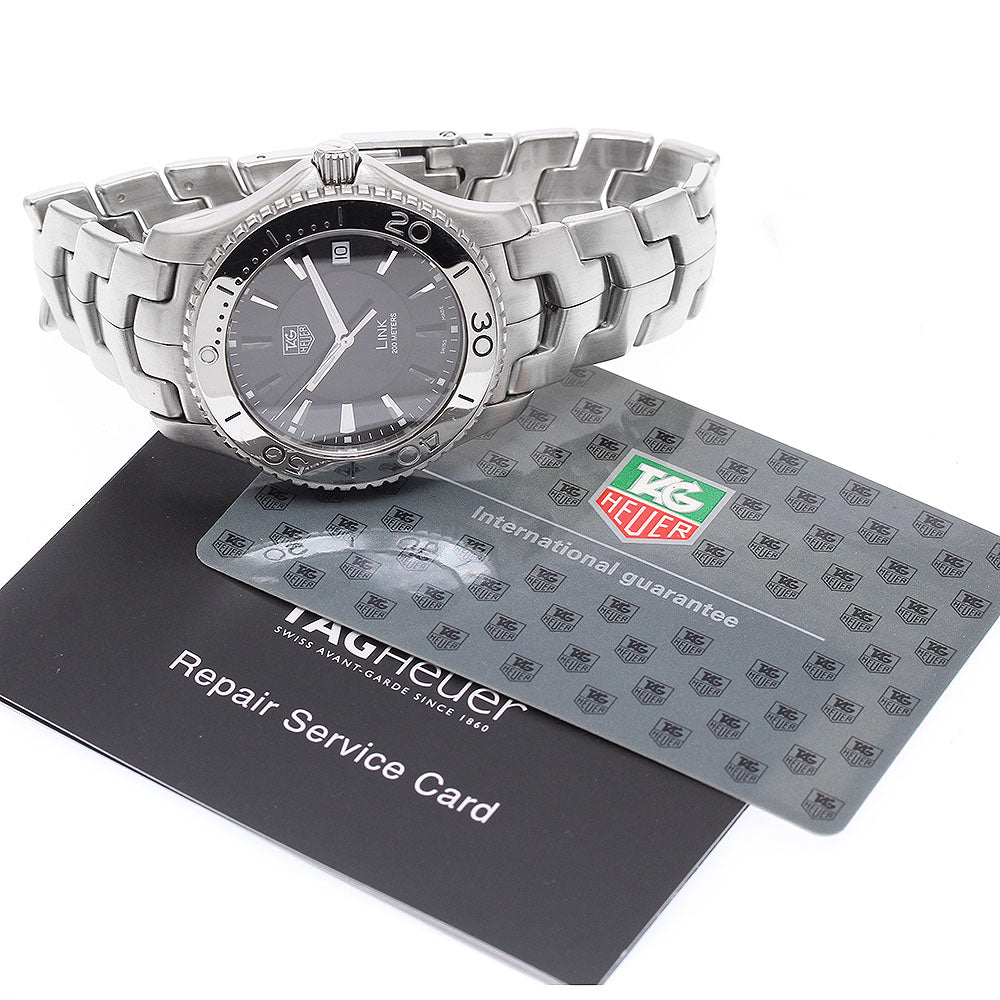 TAG Heuer WJ1110.BA0570 Link Date Quartz Men's Watch with Warranty