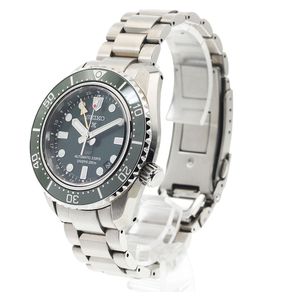 SEIKO SBEJ009/6R54-00D0 Prospex 1968 Mechanical Diver Scuba GMT Automatic Men's Watch Excellent Condition with Box and Warranty Card