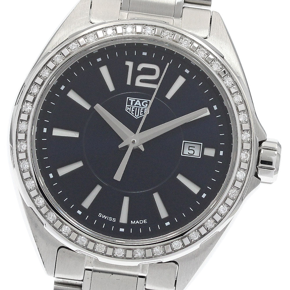 TAG Heuer WBJ1416 Formula 1 Date Diamond Bezel Quartz Ladies Watch (Good Condition)