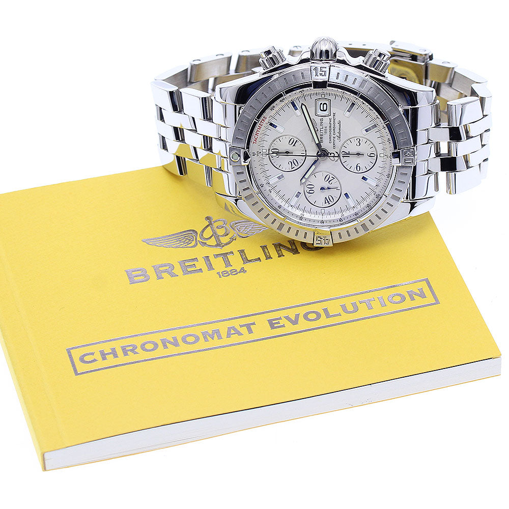 BREITLING A13356 Chronomat Evolution Date Automatic Men's Watch (Good Condition)