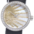 Dior CD04711X1001 La Die de Rose Celeste Diamond Bezel Quartz Women's Watch with Box and Warranty Card