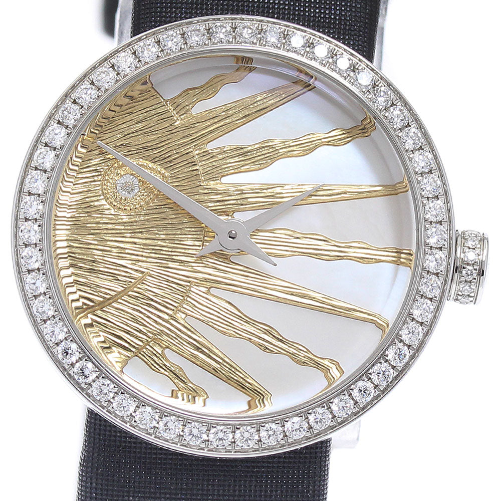 Dior CD04711X1001 La Die de Rose Celeste Diamond Bezel Quartz Women's Watch with Box and Warranty Card