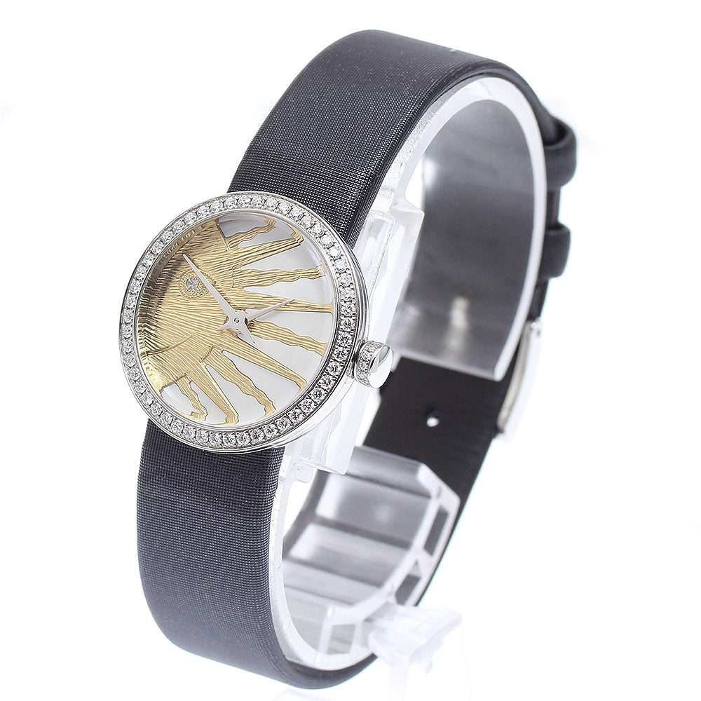 Dior CD04711X1001 La Die de Rose Celeste Diamond Bezel Quartz Women's Watch with Box and Warranty Card