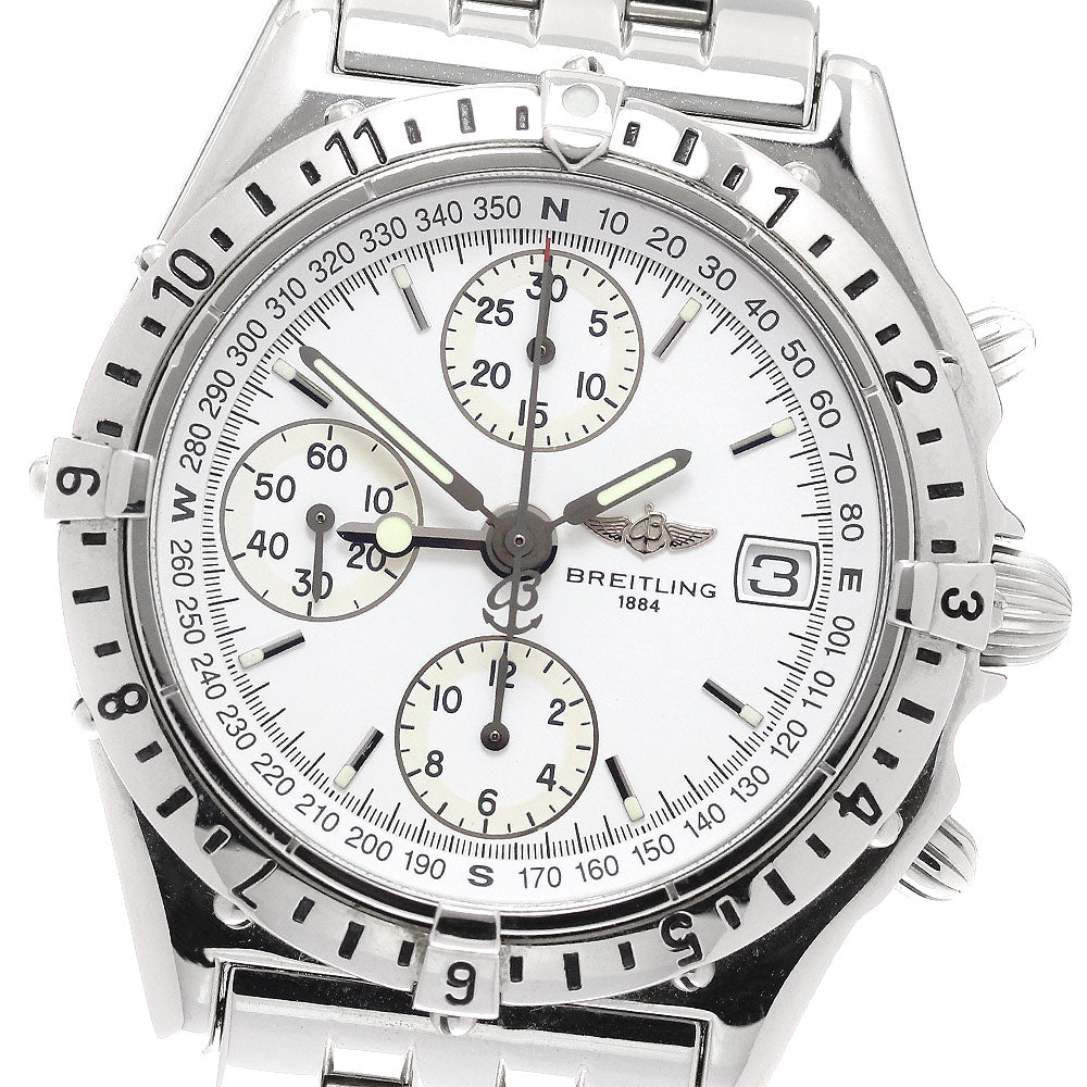 BREITLING A20048 Chronomat Longitude Date Chronograph Automatic Men's Watch