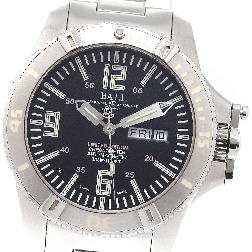 BALLWATCH DM2036A Engineer Hydrocarbon Spacemaster Day-Date Automatic Men's Watch