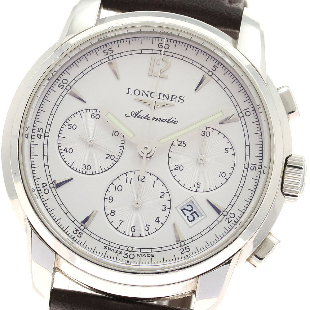 LONGINES L2.784.4 Saint-Imier Chronograph Automatic Men's Watch with Box and Warranty Card