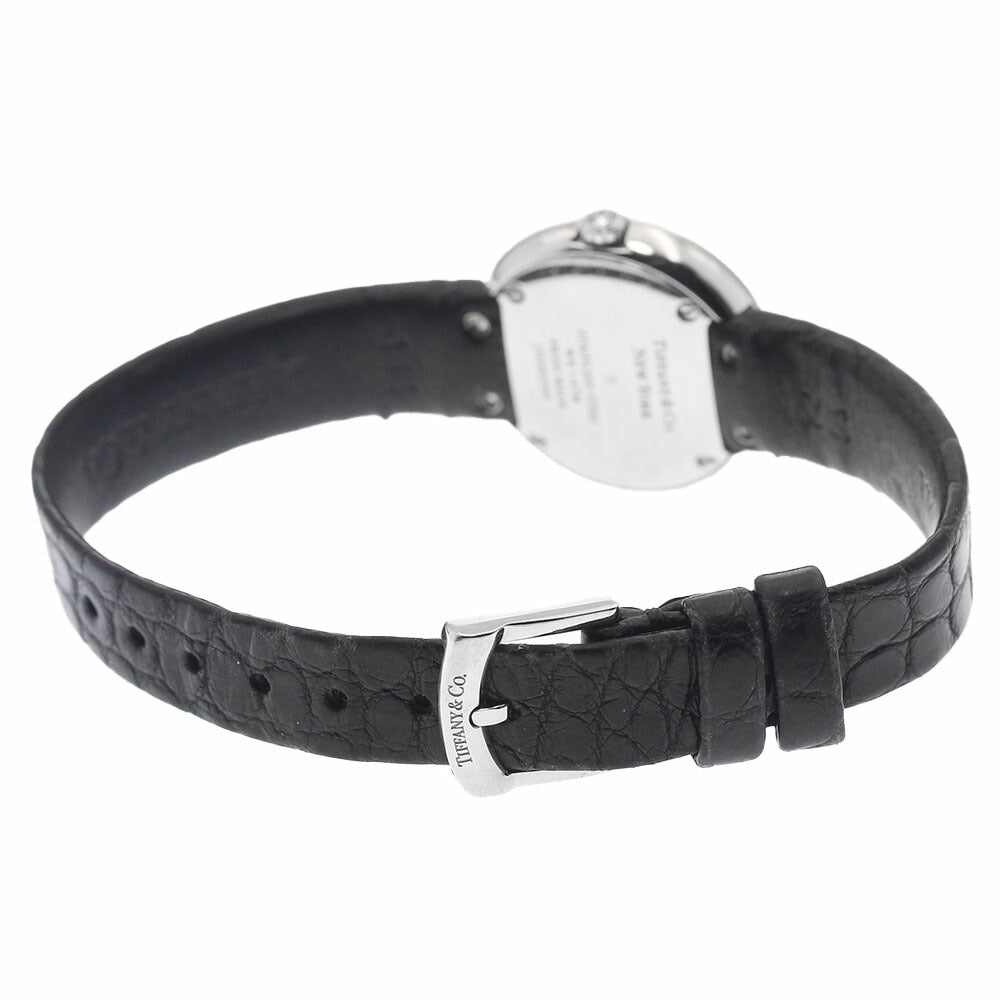 TIFFANY&Co. Atlas 2-Hand Diamond Bezel Quartz Women's Watch