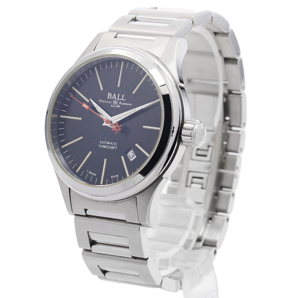 BALLWATCH NM2188C-S3-BK Fireman Date Automatic Men's Watch