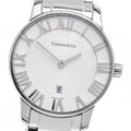 TIFFANY&Co. Atlas Dome Date Quartz Ladies Watch