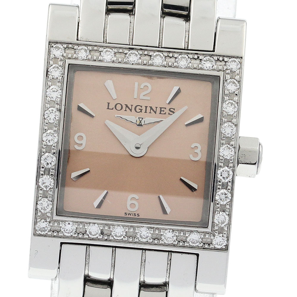 LONGINES L5.161.0 DolceVita Diamond Bezel Quartz Women's Watch