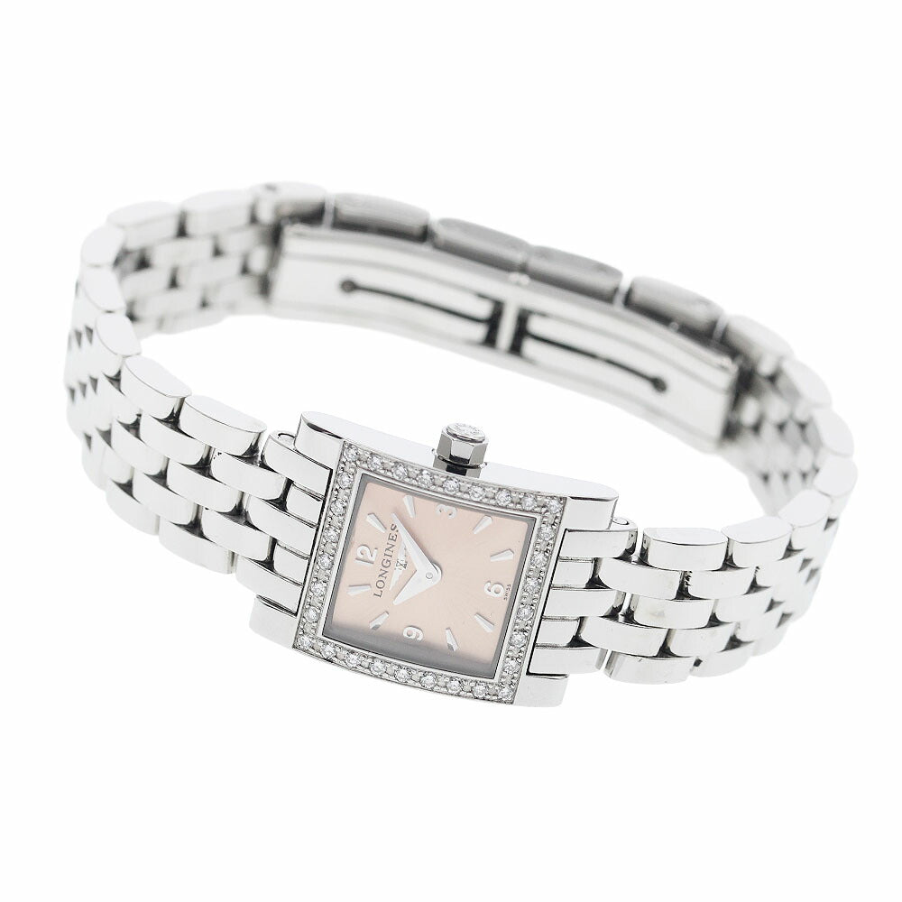 LONGINES L5.161.0 DolceVita Diamond Bezel Quartz Women's Watch