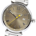 LOUIS VUITTON Q1112 Tambour Date Quartz Men's Watch