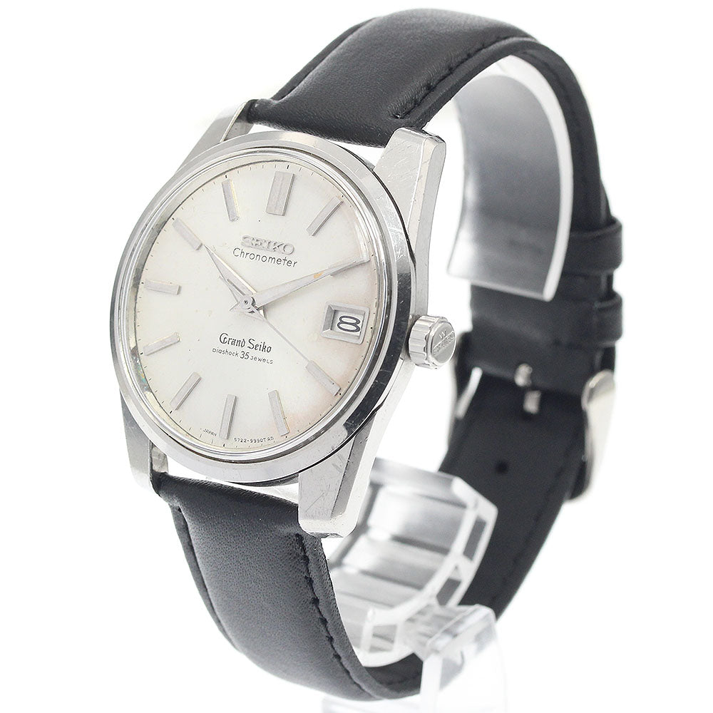 SEIKO 5722-9990 Grand Date Chronometer Manual Winding Men's Watch