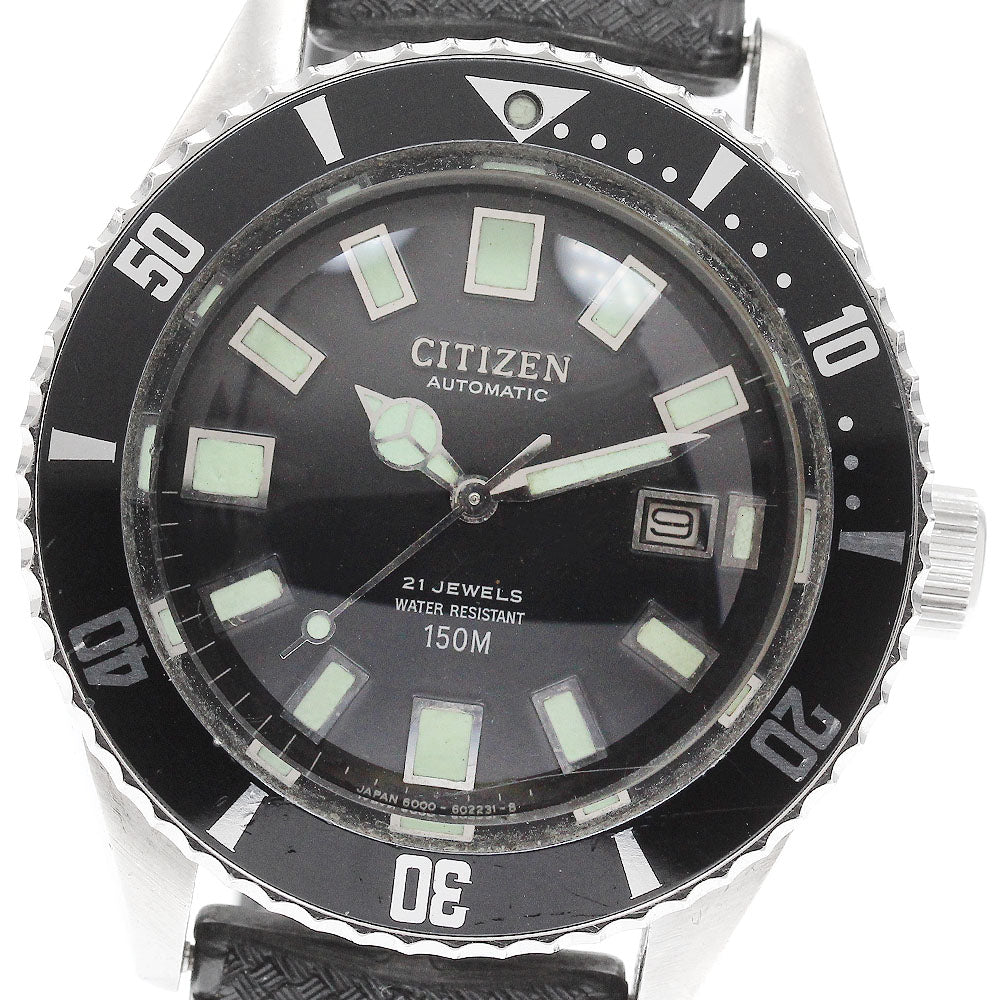 CITIZEN 4-600851Y Challenge Diver Date Automatic Men's Watch