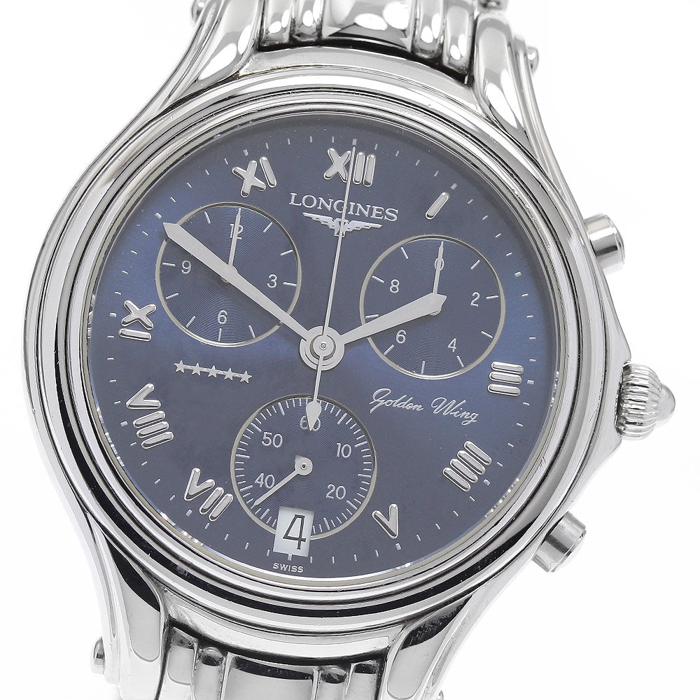 LONGINES L3.610.4 Golden Wing Chronograph Quartz Men's Watch