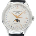 Baume & Mercier 65718 Clifton Moonphase Triple Calendar Automatic Men's Watch