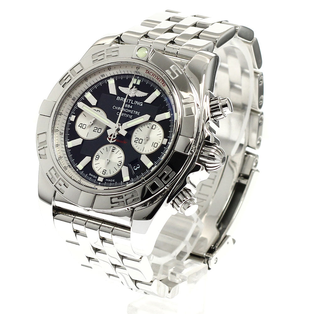 BREITLING AB0110 Chronomat 44 Chronograph Automatic Men's Watch Excellent Condition with Warranty.