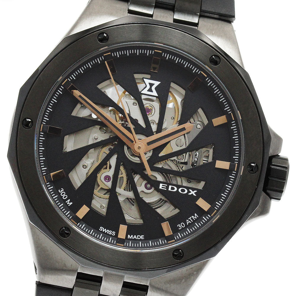 EDOX 85304 Delfin Original Meccano Limited Edition Automatic Men's Watch Excellent Condition with Box and Warranty Card