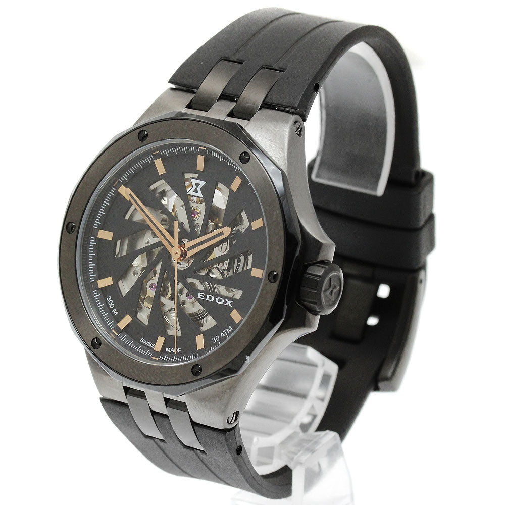 EDOX 85304 Delfin Original Meccano Limited Edition Automatic Men's Watch Excellent Condition with Box and Warranty Card