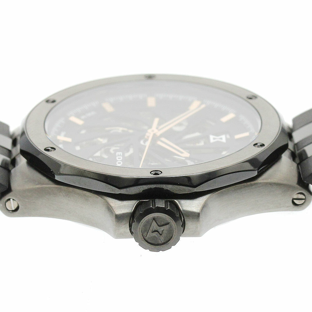 EDOX 85304 Delfin Original Meccano Limited Edition Automatic Men's Watch Excellent Condition with Box and Warranty Card
