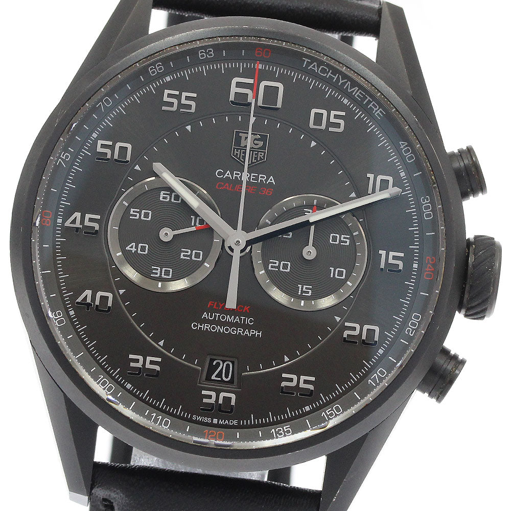 TAG Heuer CAR2B80 Carrera Caliber 36 Flyback Chronograph Automatic Men's Watch